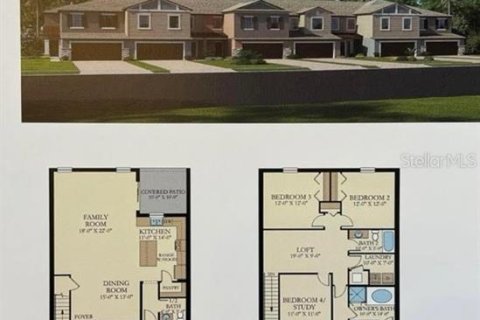 Touwnhouse à vendre à Lutz, Floride: 4 chambres, 229.1 m2 № 1801945 - photo 22