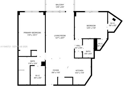 Condo in Hollywood, Florida, 2 bedrooms  № 2002914 - photo 25