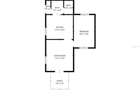 House in Gainesville, Florida 1 bedroom, 39.3 sq.m. № 2234446 - photo 24