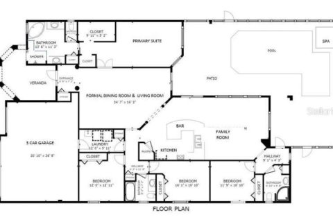 House in Bradenton, Florida 4 bedrooms, 224.45 sq.m. № 1835358 - photo 4