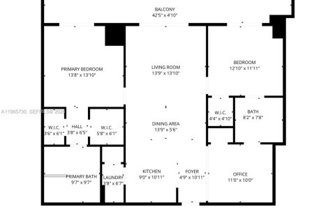 Copropriété à louer à Miami, Floride: 2 chambres, 126.07 m2 № 2048768 - photo 3