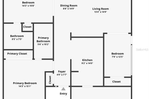 Villa ou maison à vendre à New Smyrna Beach, Floride: 3 chambres, 115.57 m2 № 2216115 - photo 3