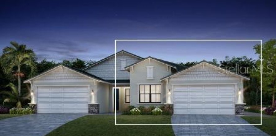 House in Venice, Florida 3 bedrooms, 167.41 sq.m. № 1371407