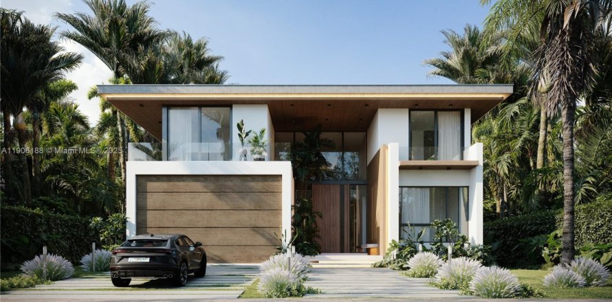 House in Golden Beach, Florida 4 bedrooms, 257.62 sq.m. № 2038686