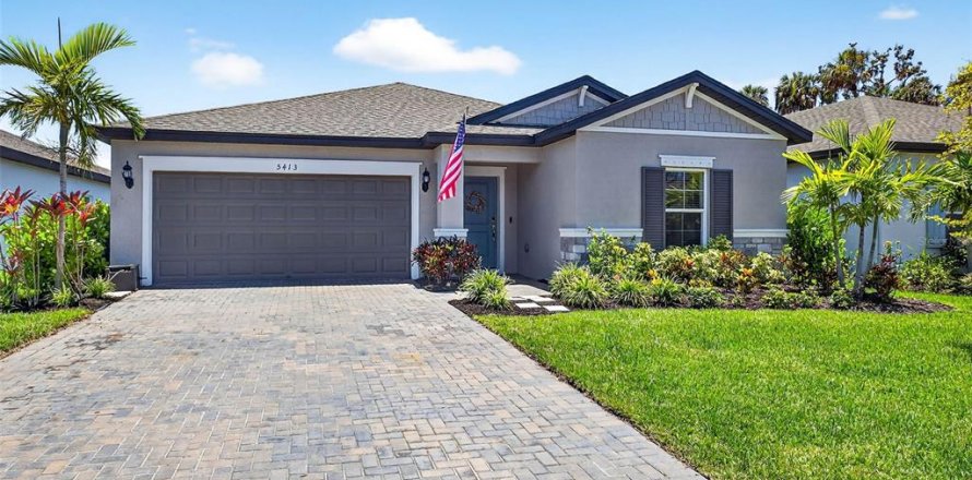 Villa ou maison à Palmetto, Floride 3 chambres, 131.92 m2 № 2100586