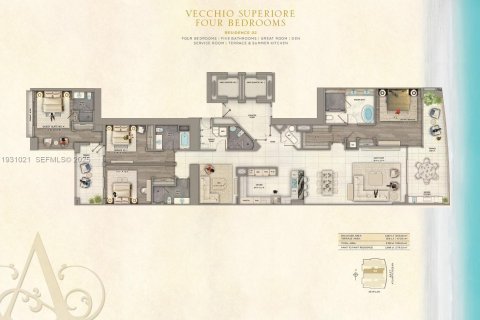 Condominio en venta en Sunny Isles Beach, Florida, 4 dormitorios, 277.5 m2 № 1989757 - foto 3