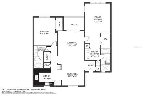 Copropriété à vendre à Clearwater, Floride: 2 chambres, 110.09 m2 № 1642268 - photo 22