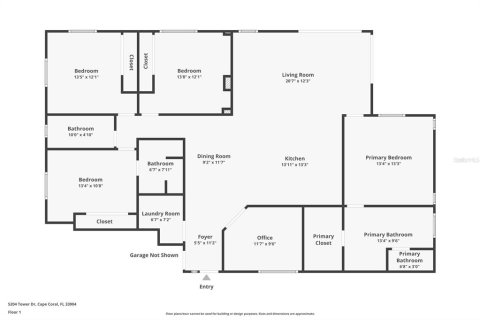 Villa ou maison à vendre à Cape Coral, Floride: 4 chambres, 182 m2 № 2156873 - photo 2