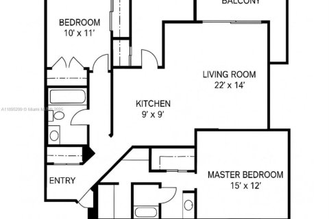 Condominio en venta en Miami, Florida, 2 dormitorios, 118.91 m2 № 1947764 - foto 21