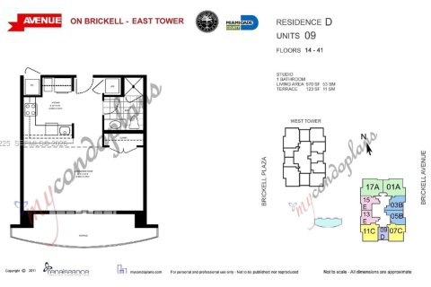 Condo in Miami, Florida  № 2042390 - photo 9