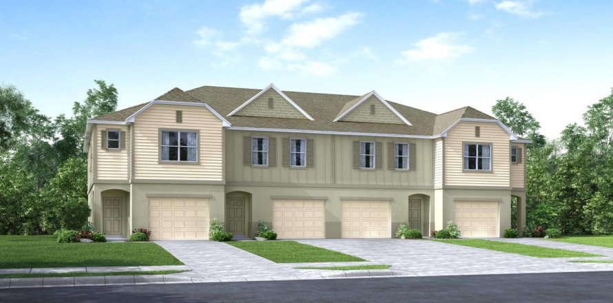 Adosado en College Place by Maronda Homes en Lakeland, Florida 3 habitaciones, 157 m2 № 304859