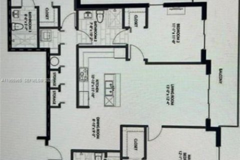 Купить кондоминиум в Дорал, Флорида 3 спальни, 140.65м2, № 2011396 - фото 12