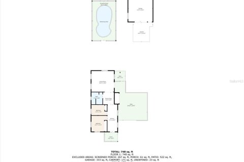 House in Port Richey, Florida 2 bedrooms, 76.64 sq.m. № 1838040 - photo 27