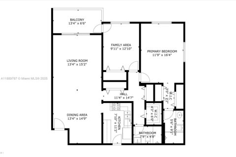 Condo in Miami, Florida, 2 bedrooms  № 1945107 - photo 29