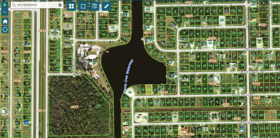 Terrain à Port Charlotte, Floride № 2229493