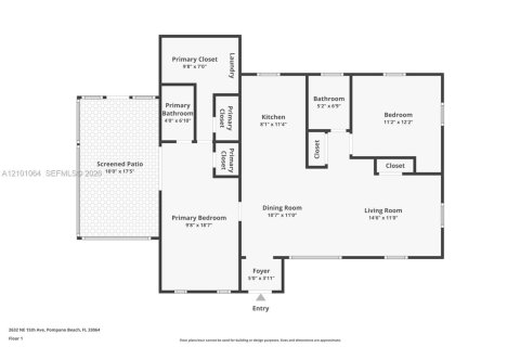 Villa ou maison à vendre à Pompano Beach, Floride: 3 chambres, 60.2 m2 № 2414325 - photo 27