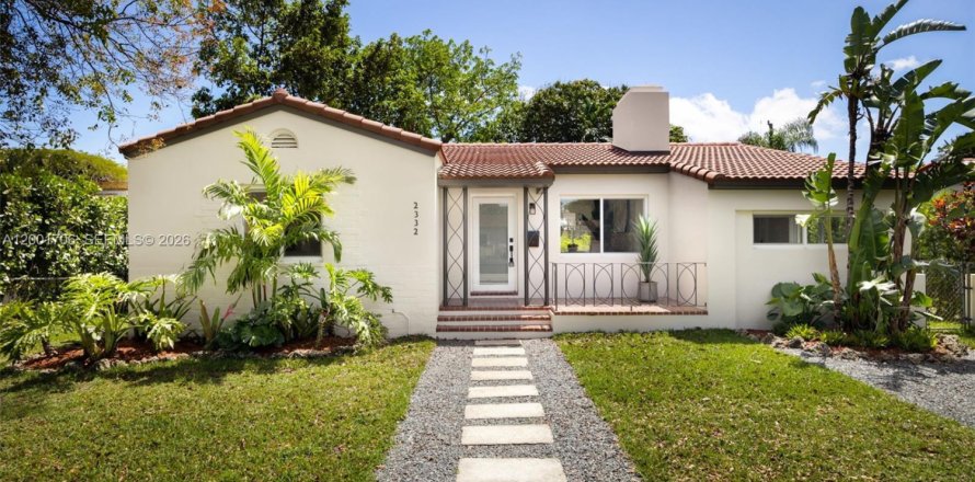 House in Miami, Florida 3 bedrooms, 119.38 sq.m. № 2066357