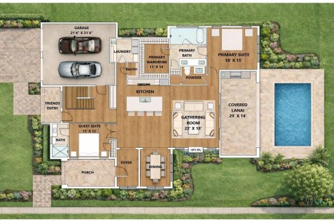 Villa ou maison à vendre à Winter Park, Floride: 5 chambres, 359.07 m2 № 2095445 - photo 4