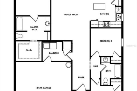 House in Astatula, Florida 3 bedrooms, 130.16 sq.m. № 1850991 - photo 19