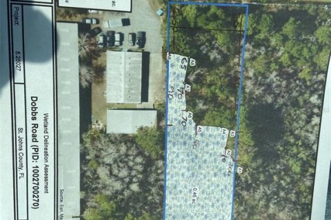 Terreno en venta en Saint Augustine, Florida № 1909392 - foto 2