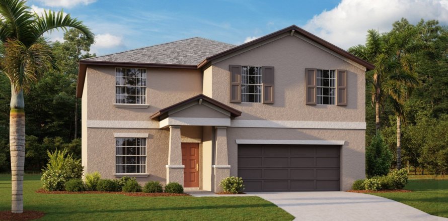 Villa ou maison à Saddle Creek Preserve - The Estates I à Lakeland, Floride 6 pièces, 287 m2 № 304866