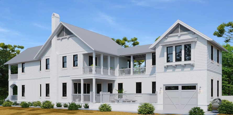 House in Santa Rosa Beach, Florida 5 bedrooms, 321.72 sq.m. № 558643