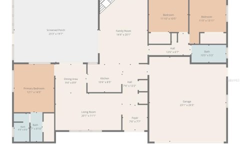 Villa ou maison à vendre à Lutz, Floride: 3 chambres, 151.62 m2 № 2395715 - photo 3