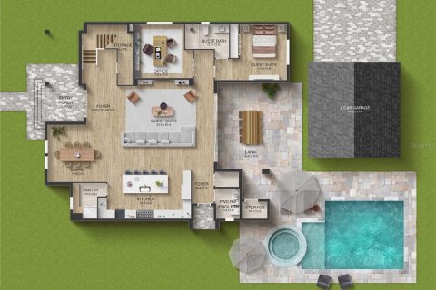 Villa ou maison à vendre à Oakland, Floride: 5 chambres, 370.87 m2 № 2109224 - photo 14