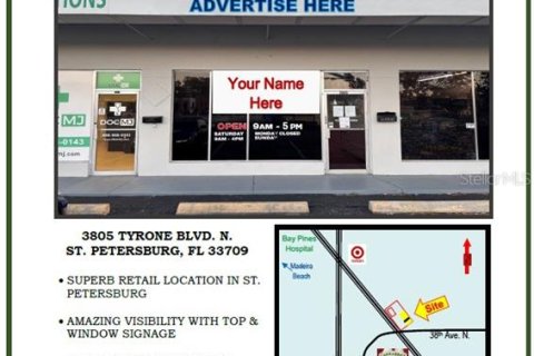 Immobilier commercial à louer à Saint Petersburg, Floride: 922.15 m2 № 2135348 - photo 2