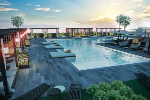 Condominio en alquiler en Miami, Florida, 1 dormitorio, 91.04 m2 № 2045694 - foto 3