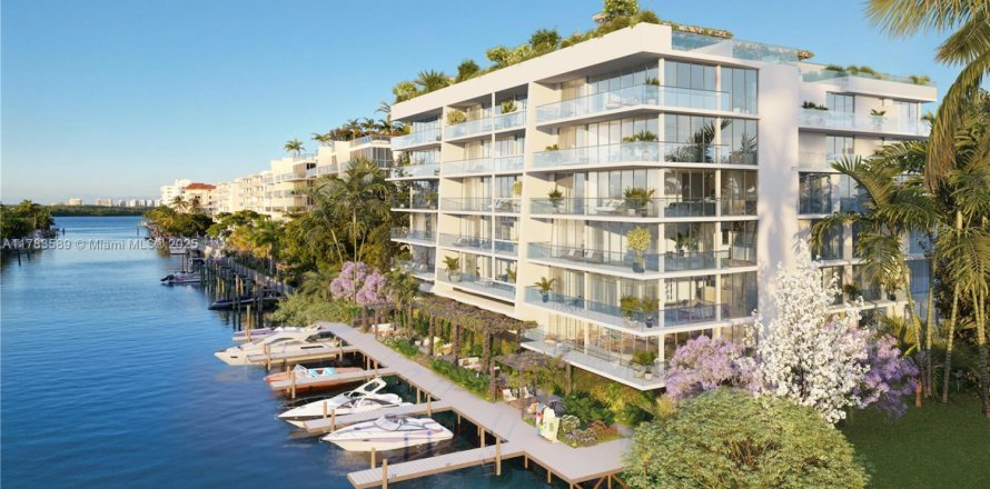 Condo in Bay Harbor Islands, Florida, 4 bedrooms  № 1860852