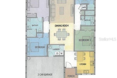 House in Saint Petersburg, Florida 4 bedrooms, 150.32 sq.m. № 2196269 - photo 2