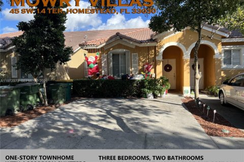 Таунхаус в Хомстед, Флорида 3 спальни, 103.59м2 № 2032993
