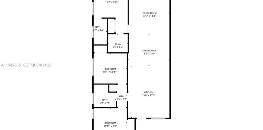 Villa ou maison à Weston, Floride 3 chambres, 117.8 m2 № 2000171