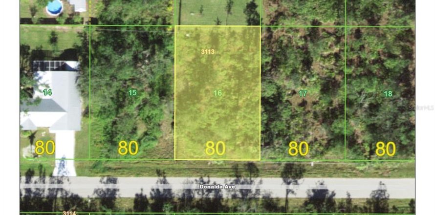 Land in Port Charlotte, Florida № 2160206