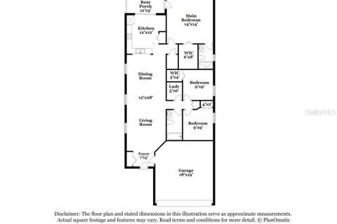 Casa en alquiler en Lakeland, Florida, 3 dormitorios, 128.58 m2 № 1918117 - foto 2
