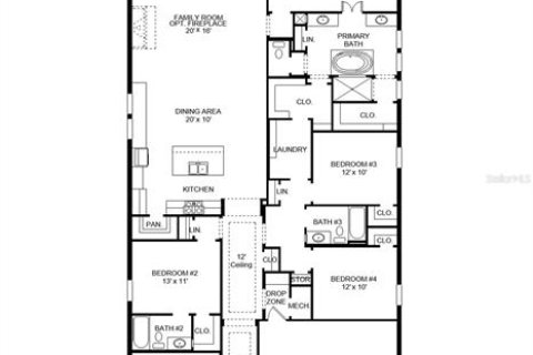 House in Parrish, Florida 4 bedrooms, 237.37 sq.m. № 2094997 - photo 19