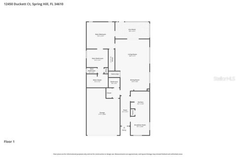 Villa ou maison à louer à Spring Hill, Floride: 3 chambres, 201.6 m2 № 2100419 - photo 2