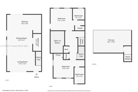 Adosado en venta en Miami Beach, Florida, 4 dormitorios, 260.96 m2 № 1461380 - foto 27