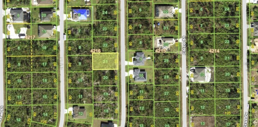 Land in Port Charlotte, Florida № 2161459