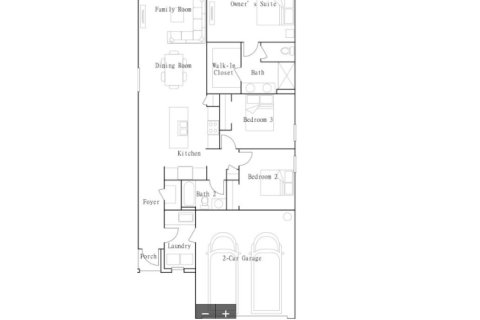 House floor plan «House», 3 bedrooms in Preserve at LPGA - Legacy Collection
