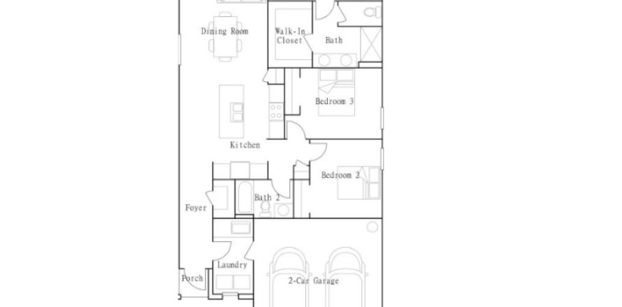 Villa ou maison à Preserve at LPGA - Legacy Collection à Daytona Beach, Floride 3 chambres, 134 m2 № 609999