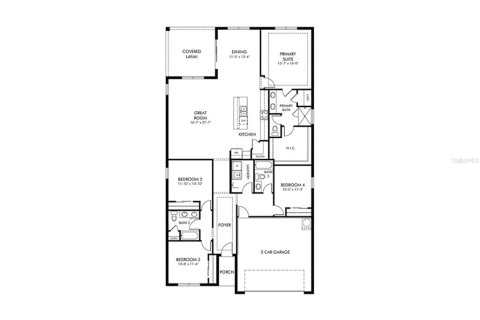 House in Palmetto, Florida 4 bedrooms, 203.46 sq.m. № 2103597