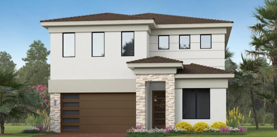 House in Wellington, Florida 4 bedrooms, 237.74 sq.m. № 2088038