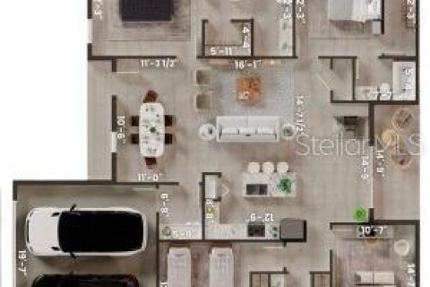 Villa ou maison à vendre à Citrus Springs, Floride: 4 chambres, 169.73 m2 № 1919644 - photo 2