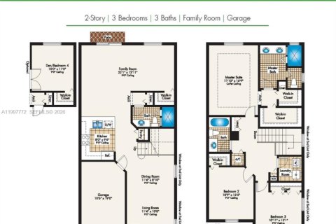 Townhouse in Hialeah, Florida 3 bedrooms, 182.27 sq.m. № 2064216