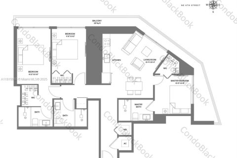 Condo in Miami, Florida, 3 bedrooms  № 1782080 - photo 29