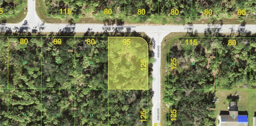 Land in Port Charlotte, Florida № 2165706