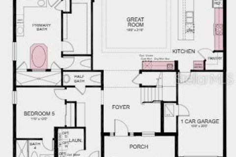 House in Zephyrhills, Florida 5 bedrooms, 321.53 sq.m. № 1597457 - photo 2