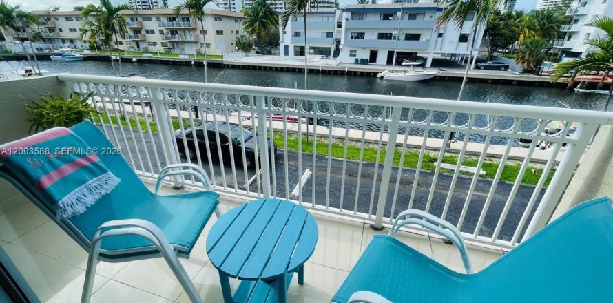 Кондоминиум с 1 спальней в Норт-Майами-Бич, Флорида № 2069264